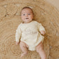 Custom Embroidered Sweatshirt Romper