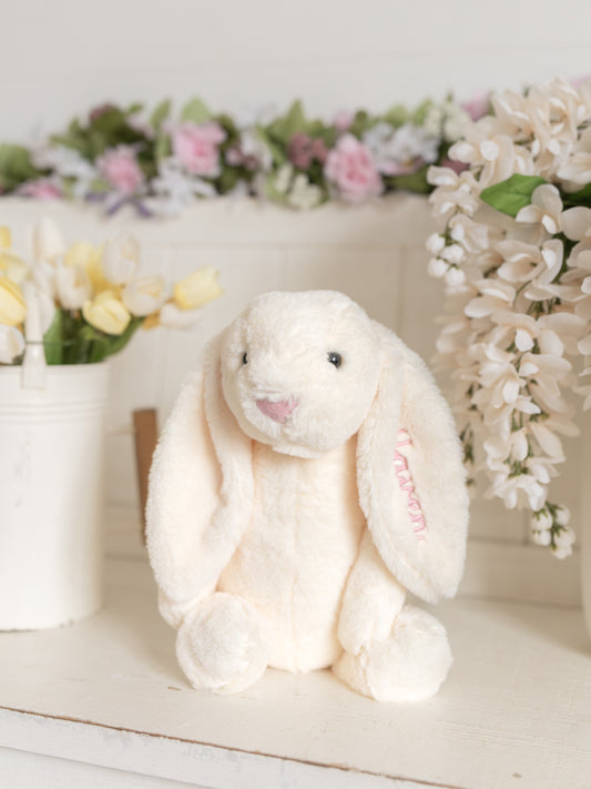 Custom Embroidered Plush Easter Bunny - more colors