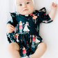 Christmas Ballet Twirl Flutter Bodysuit