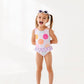 Smilies + Check: Ruffle Skirt ONE-PIECE