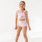 Painted Dotty: Ruffle Bandeau TWO-PIECE