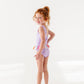 Sunny + Stripes: Ruffle Skirt ONE-PIECE