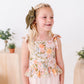 Vintage Blooms | Peplum + Crop Pants Set