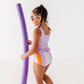 Sunny + Stripes: Ruffle TWO-PIECE Tankini
