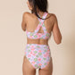 Women's Basic Bikini | Colorful Floral