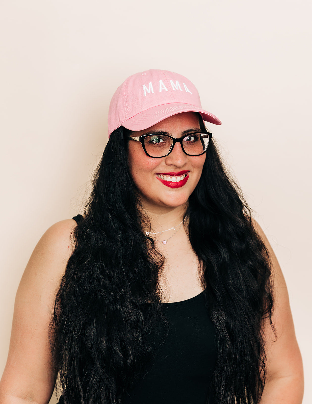 Light Pink Mama Hat