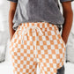 Taupe Check | CARGO JOGGERS