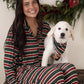 Bamboo Bandana | Holiday Stripe