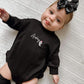 Benutzerdefinierter bestickter Halloween-Sweatshirt-Strampler
