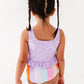 Sunny + Stripes: Ruffle TWO-PIECE Tankini