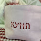 Custom Embroidered Valentine's Basket - More Colors