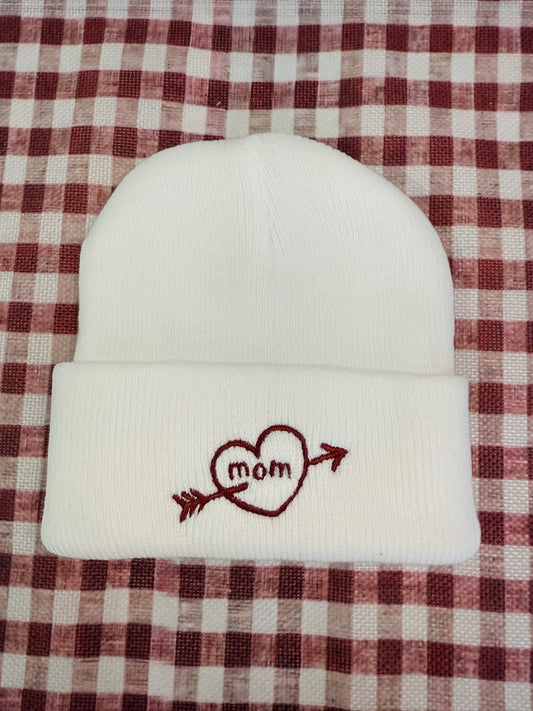 Custom Embroidered Valentine's Infant Beanie - More Colors