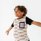 Chunky Tan Check Boys Affirmation Pocket Tee