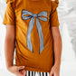 Striped Bow| TEE