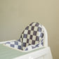 Black Check IKEA Antilop Cushion Cover