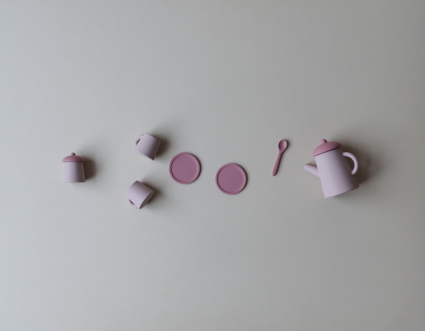 9pc Silicone Tea Set Toy