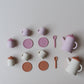 9pc Silicone Tea Set Toy