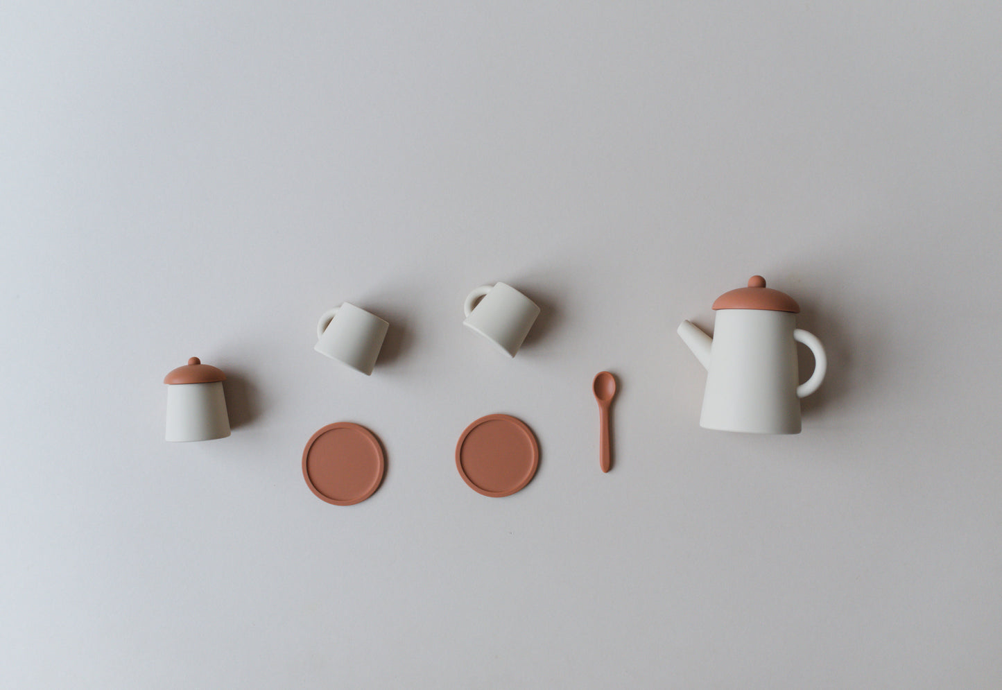 9pc Silicone Tea Set Toy