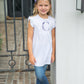 Ella Girls' Pima Cotton Flutter Sleeve Top