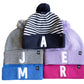 Heather Grey Pom Pom Hat
