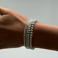 5MM Silver Ball Bracelet