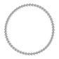 3MM Silver Ball Bracelet