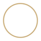 2MM Gold Ball Bracelet