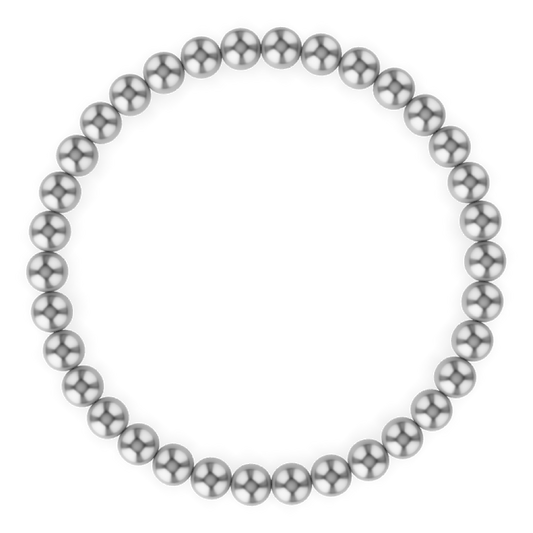 5MM Silver Ball Bracelet