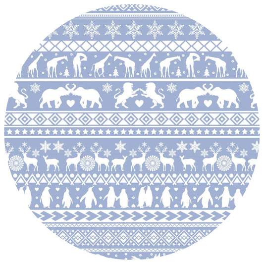 Arctic Fair Isle | Zip Convertible