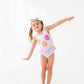 Smilies + Check: Ruffle Skirt ONE-PIECE