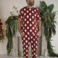 Men's Short Sleeve Pajamas | Vintage Santa