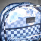 Clear Checkered Backpack