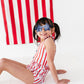 Spangled Stripes | Star Button TWO-PIECE