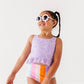 Sunny + Stripes: Ruffle TWO-PIECE Tankini