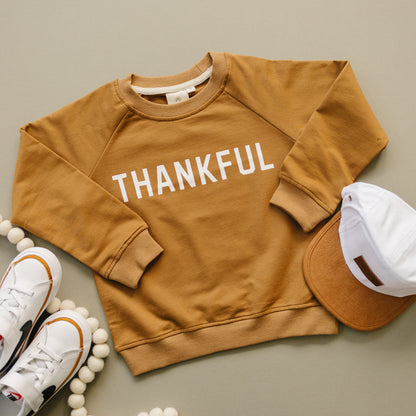 Thankful Organic Cotton Crewneck Sweatshirt