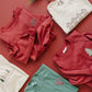 Women's Embroidered Christmas Bow Crewneck Sweatshirt