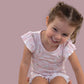 EXCLUSIVE DUCKS AND DAISIES DREAM RUFFLE SHORT SET