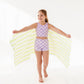 Violet Check: Boy Shorts TWO-PIECE