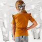 Striped Bow| TEE