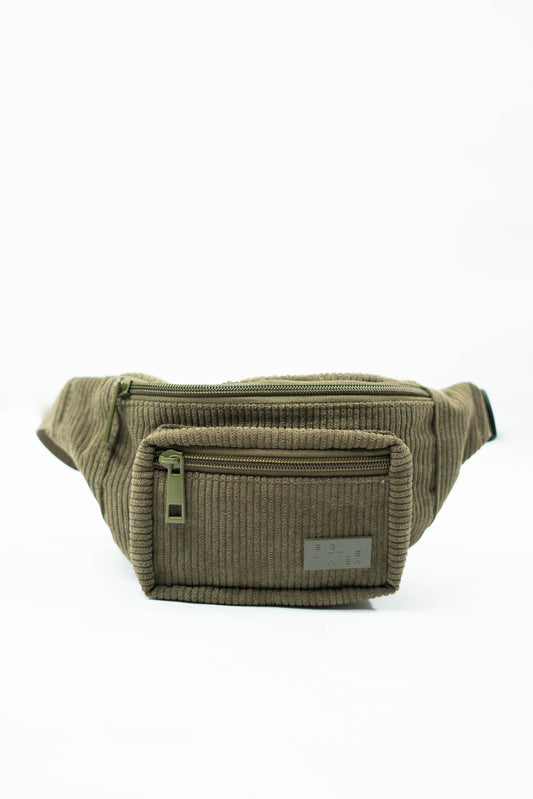 The Play Date Kids Belt Bag-  Olive Green