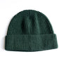 Forest Green Smiley Beanie