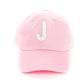 Light Pink Letter Baseball Hat
