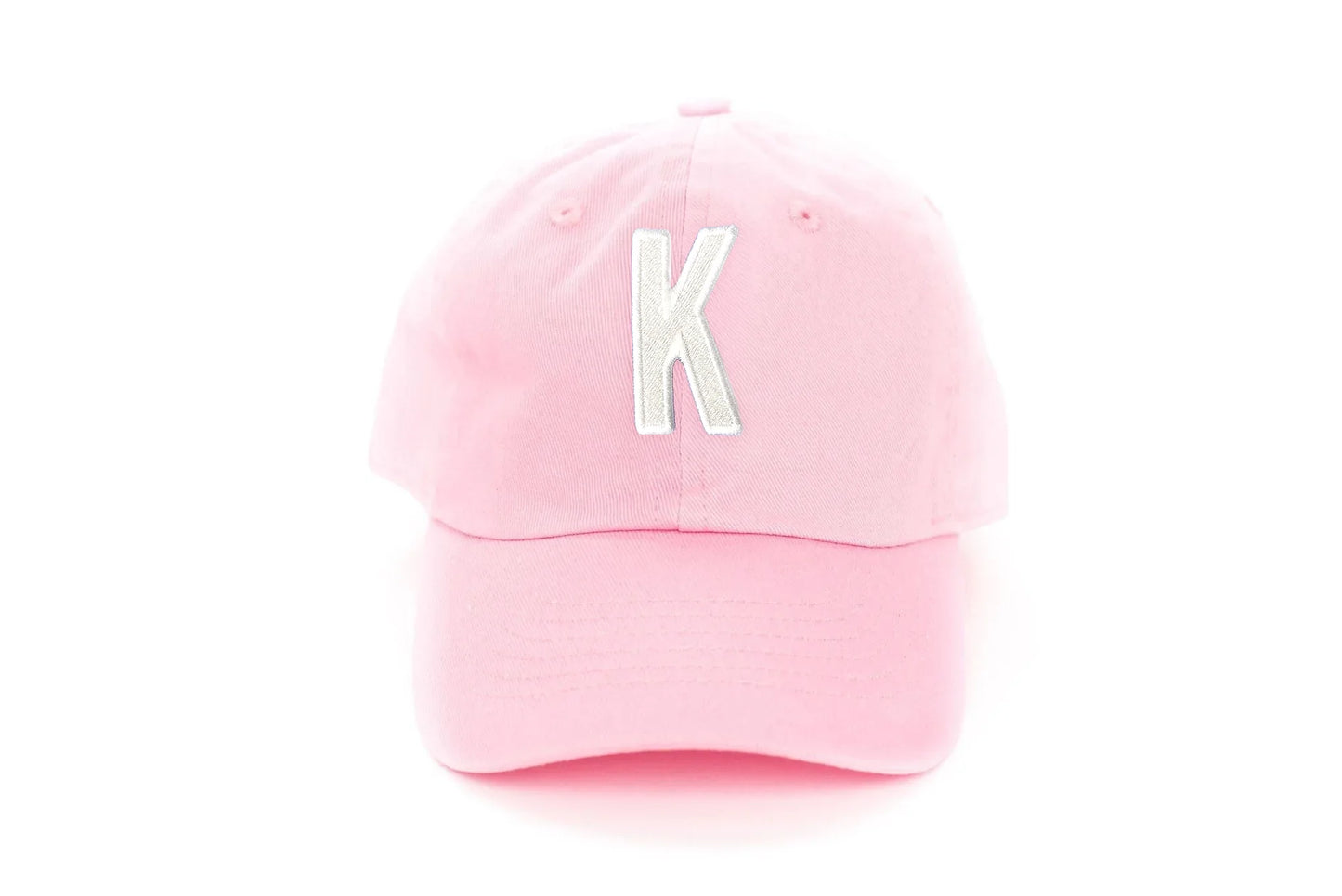 Light Pink Letter Baseball Hat