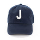 Navy Blue Letter Baseball Hat
