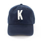 Navy Blue Letter Baseball Hat