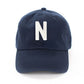 Navy Blue Letter Baseball Hat