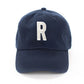 Navy Blue Letter Baseball Hat
