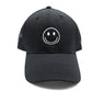 Smiley Hat in Black Snapback