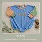 Blank Colorblock Sweatshirt Romper