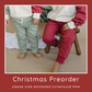 CHRISTMAS PREORDEER Blank Joggers - Green or Red